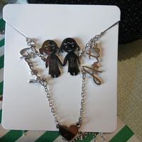 collane, bracciale con la scritta giusy anto