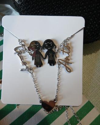 collane, bracciale con la scritta giusy anto