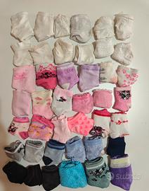 grande set 42 paia di calzini 0-4 anni circa