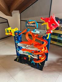 Pista garage hot wheels city let’s race + mini