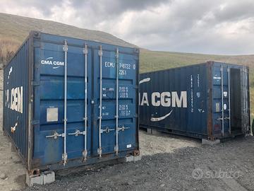 Container Casetta Box Prefabbricato 20 piedi 6 met