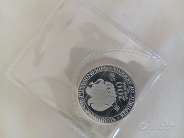 Moneta da Collezione 200 Dram Armenia Arca Di Noè 