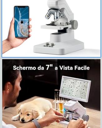 TOMLOV DM301 Pro Microscopio Biologico