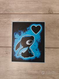 quadretto stitch florescente