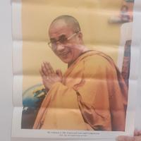 Poster su stoffa Dalai Lama