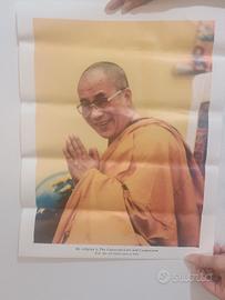 Poster su stoffa Dalai Lama