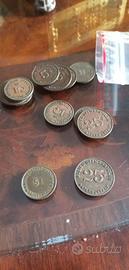 monete americane e del club ufficiali alleati