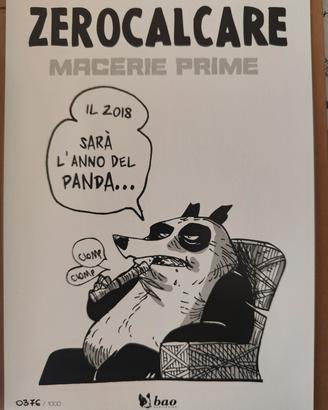 zerocalcare serigrafia numerata 