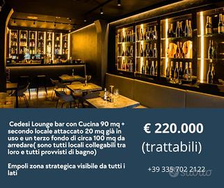 Cocktail bar con cucina
