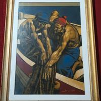 I Pescatori" - Antonio Bazzini (Roma, XX sec)