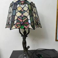 lampada Tiffany ottone 