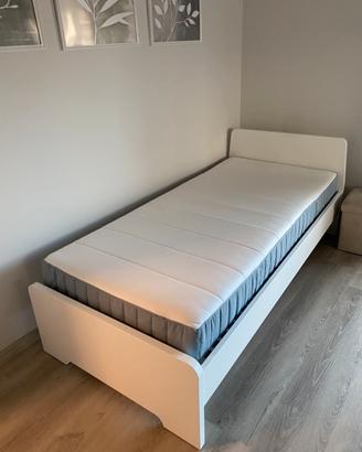 Letto singolo IKEA completo di materasso