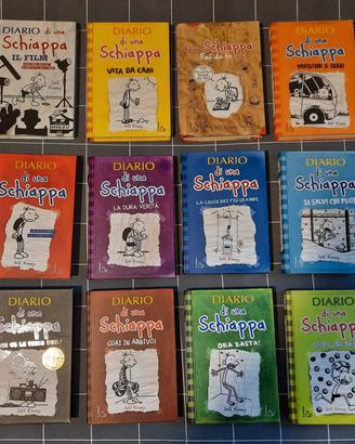 Diario di una Schiappa - 12 libri