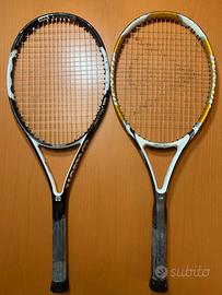 2 racchette tennis Wilson Six-Two + Dunlop Evo 260
