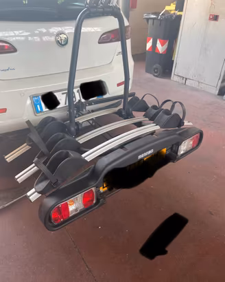 Portabici da gancio traino