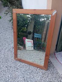 Specchio 100 x 70 con cornice artigianale