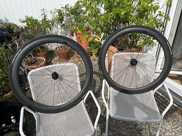 Ruote in carbonio Tune Schwarzbrenner 45 Rim Brake