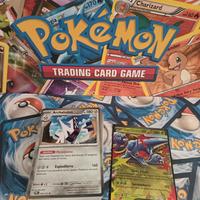 Mazzo 110 carte Pokémon con brillanti Lotto 62
