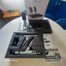 pedaliera fanatec  3 pedali 