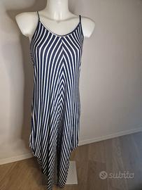 tunica a righe bianche e blu