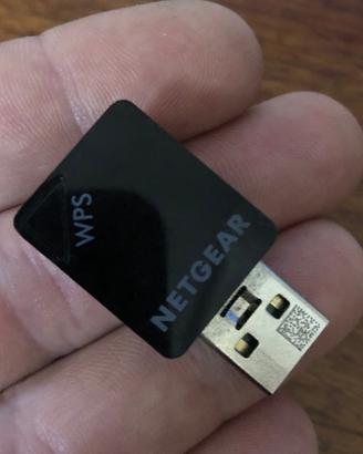 NETGEAR A6100 Mini adattatore WiFi USB dual band