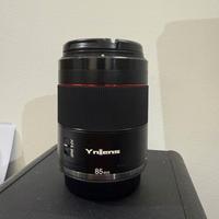 Obiettivo Ynlens 85mm 1.8 RF Canon