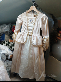 Abito Carnevale Disney Elisabet Swan pirati