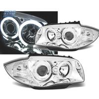 FARI BMW E81 E87 E82 E88 ANGEL EYES CROMATI CCFL