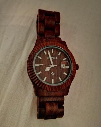 orologio il legno 