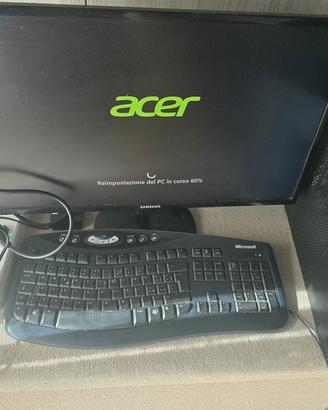PC ACER XC-1780 i7- 16GB  RAM 1TB SSD+MONITOR