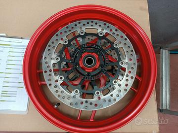 Cerchio Anteriore Rosso C/Dischi Per Monster 797