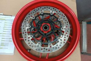 Cerchio Anteriore Rosso C/Dischi Per Monster 797