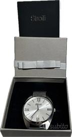 Orologio Stroili Acciaio Inox Grigio Argento