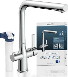 SCHÜTTE Aquastar Pro Rubinetto 3 Vie + Filtro BWT