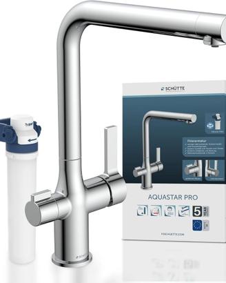 SCHÜTTE Aquastar Pro Rubinetto 3 Vie + Filtro BWT