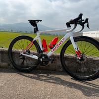 Bici corsa wilier filante ultegra di2 ruote mavic