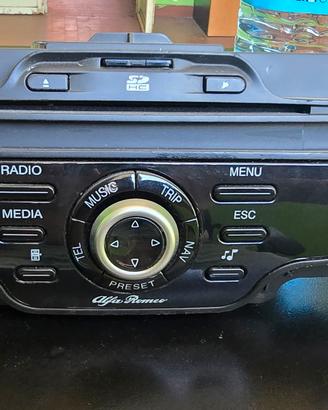 autoradio alfa romeo giulietta 2010-2013