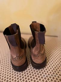 Trickers uomo pelle
