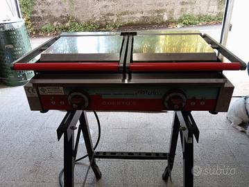 Doppia piastra professionale Berto's in ceramica 