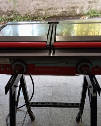 Doppia piastra professionale Berto's in ceramica 