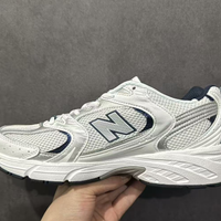 New Balance 530 White Silver Navy