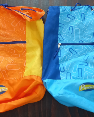 Sacche con logo Pavesini. Il prezzo si riferisce a
