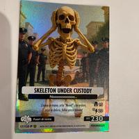 Skeleton under custody seconda serie fighissima