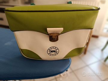 Borse laterali posteriori con logo Motom, 