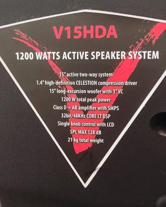 Casse proel V 15HDA