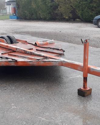 Carrellone per trasporto mietitrebbie cingolate