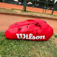 Borsa tennis wilson 6 racchette