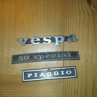 Scritte Vespa 50 Specila