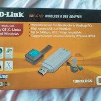 Adattore Wi-Fi USB D-Link Dwl-g122