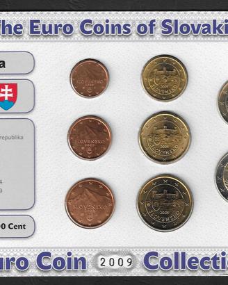 Slovacchia- Euro Coin copllection 2009 - UNC FDC